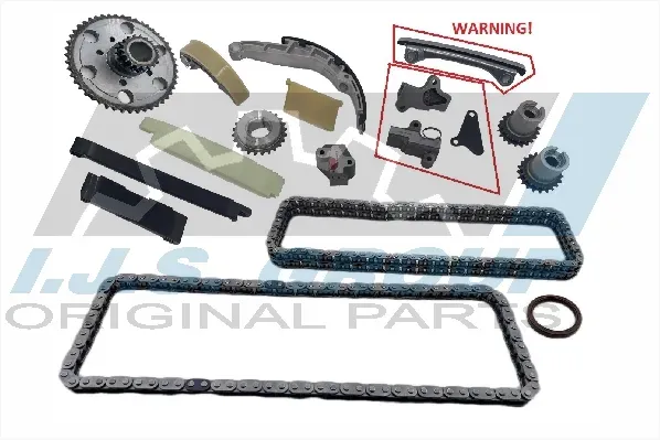 IJS GROUP Steuerkettensatz 401147fk für NISSAN