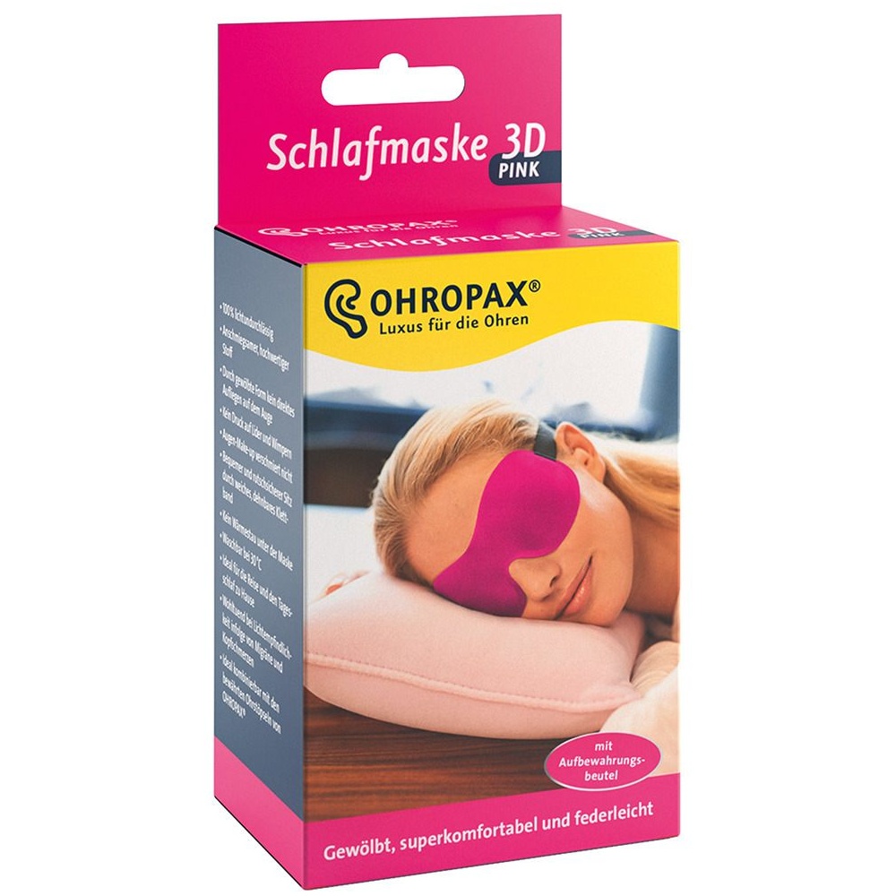 ohropax schlafmaske 3d