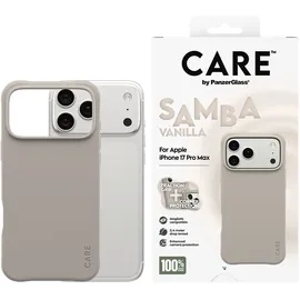 Panzer Glass iPhone 17 Pro Max Fashionable Case Samba Vanilla beige