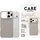 Panzer Glass iPhone 17 Pro Max Fashionable Case Samba Vanilla beige