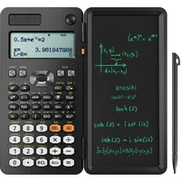 Newyes 991ES Wissenschaftlicher Taschenrechner mit Notizblock und Stift- 417 Funktionen, Solar und Batterie Dual Stromversorgung, Ideal für Gymnasiasten, Studenten, Lehrer& Ingenieure