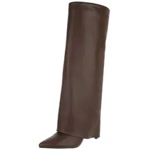 Ital-Design Damen-Stiefel Braun 36