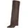 Ital-Design Damen-Stiefel Braun 36