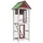 vidaXL Voliere Mokka 60 x 58,5 x 160 cm Weiß