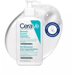 Cerave Blemish Control Gesichtsreiniger für zu Unreinheiten neigende Haut. 236 ml