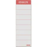 Esselte Rückenschilder 810811 Weiß 30 x 158 mm 10 Blatt
