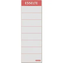 Esselte Rückenschilder 810811 Weiß 30 x 158 mm 10 Blatt