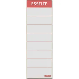 Esselte Rückenschilder 810811 Weiß 30 x 158 mm 10 Blatt