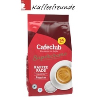 Cafeclub Supercreme Vorteilpads Normale Röstung 56 Kaffeepads