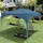 Woltu Faltpavillon 3 x 3 m Blau