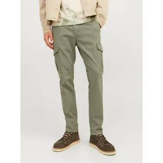 JACK & JONES Cargohose »JPSTMARCO JJJOE CARGO«, Gr. 29 - Länge 32, dusty olive, , 52229908-29 Länge 32