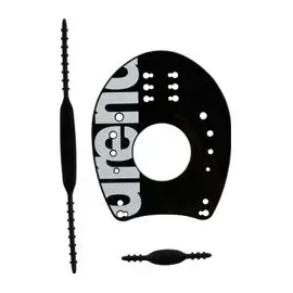 Arena Elite Handpaddel 2 l Schwarz, S