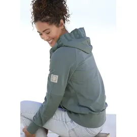 ELBSAND Kapuzensweatjacke Damen petrol Gr.M (38)