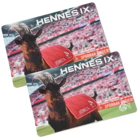1. FC Köln Tisch-Sets Hennes IX. 3D 2er Set