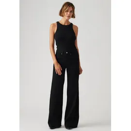 Levi's Shaping Wide Leg Jeans mit Modell 318 Black, 30/30