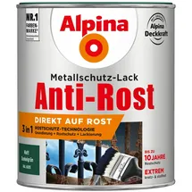 Alpina Anti-Rost Metallschutz-Lack 750 ml matt dunkelgrün