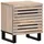 vidaXL Nachtschrank 40 x 34 x 46 cm Gebleichtes Massivholz Mango
