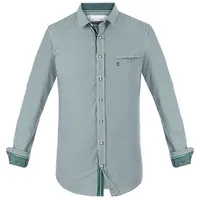 FUCHS Trachtenhemd Hemd Lukas grün kariert grün S