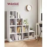 VASAGLE Bücherregal, Raumteiler, Würfelregal, viel Stauraum