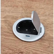 Unitec Einbausteckdose 1,5 m Schwarz 1 St.