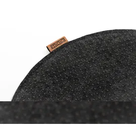 MIQIO Sitzkissen 40 x 40 x 5 cm dunkelgrau 2-tlg.