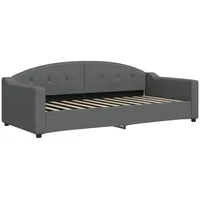 VidaXL Tagesbett Dunkelgrau 90x200 cm Stoff