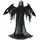 Europalms Halloween Schwarzer Engel 175 cm Schwarz