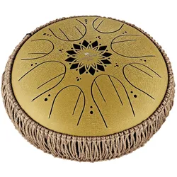 Meinl Sonic Energy MOSTD3G - Medium Octave Steel Tongue Drum 10", C Dur, 8 Töne,... - Schlitztrommel