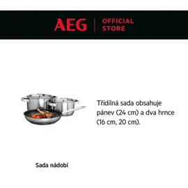 AEG A3SS Topf-Set 3-tlg