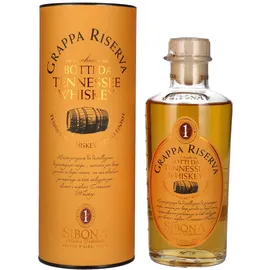 Sibona Grappa Riserva Botti da Tennessee 40% vol 0,5 l Geschenkbox