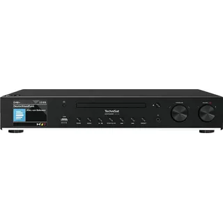 TechniSat DIGITRADIO 143 CD DAB Radio, AM, FM, DAB, DAB+, Internet Bluetooth, Schwarz