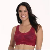 Anita Bralette Essential Lace in rot - Gr.: L