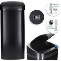 TALK-POINT Sensor Mülleimer 40 l Schwarz