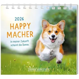 Grafik Werkstatt "Das Original" Mini-Kalender 2026 Happymacher: