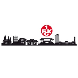 wall-art Wandtattoo »1.FC Kaiserslautern Skyline Logo«, (1 St.), selbstklebend, entfernbar, bunt