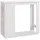 Homestyle4u Bartisch 120 x 105 x 50 cm Weiß