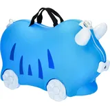 Antonio 4-Rad Kindertrolley Ride-On Blue