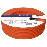 agaplast Gasschlauch 25 m 9 x 3 mm orange