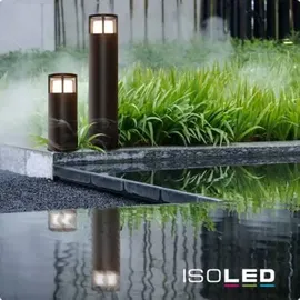 Fiai IsoLED Wegeleuchte Aluminium 30 cm 6W inkl. LED warmweiß sandschwarz