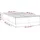 vidaXL Bettgestell ohne Matratze Dunkelbraun 120x200 cm Stoff