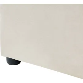 Beliani Lavaur Matratzenbezug 180 x 200 cm Cremeweiß