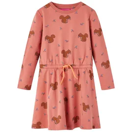 vidaXL Kinderkleid Altrosa 116