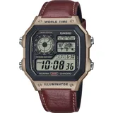 Casio Uhr AE-1200WHL-5AV | Schwarz/Braun