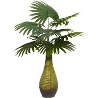 vidaXL vidaXL, Palme Künstlich 9 Blätter 65 cm Grün