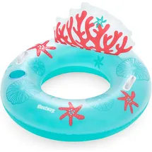BESTWAY Schwimmring Coral Bliss 107 x 113 cm