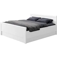 Priess Einzelbett PRIESS "Arnsberg", weiß (lichtweiß), B:188cm L:208cm, Betten,