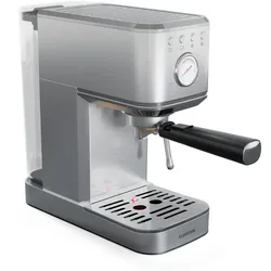 SteelPresso Slim Espressomaschine   Siebträger   inkl. Zubehör Edelstahl