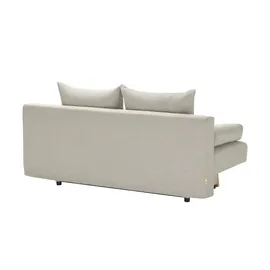 Smart Schlafcouch Mikrofaser 3-Sitzer Beige