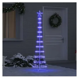 vidaXL LED-Weihnachtsbaum 51 x 51 x 190 cm Blau