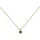 Jobo Collier Kette mit Anhänger 585 Gold Gelbgold / Braun